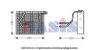 AKS DASIS 821360N Evaporator, air conditioning